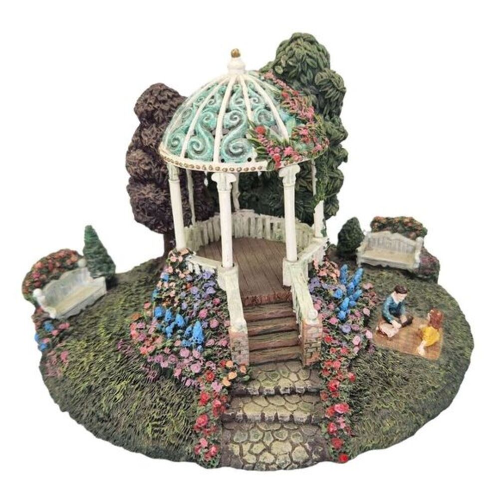 Hawthorne Village Evening Serenade‎ Gazebo Thomas Kinkade 79742 2000 Vtg READ